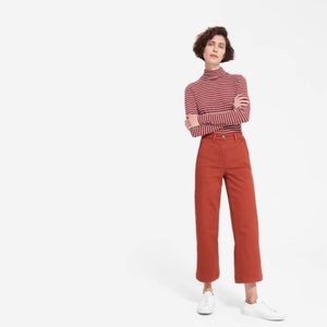 Everlane Wide Leg Crop Pants